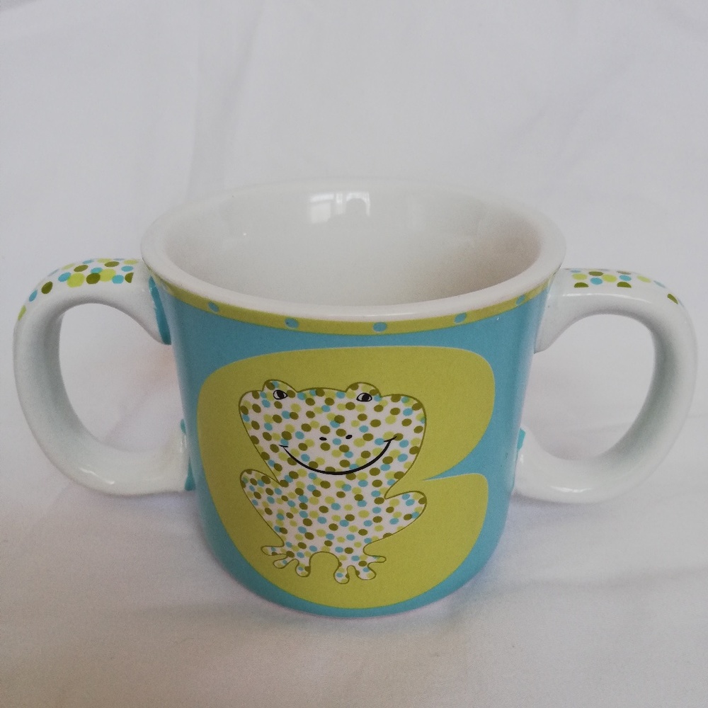 Frog Mug with a fun frog inside Global Design Collection Kate Williams